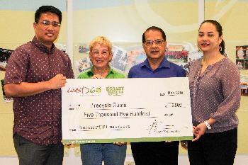 i*Recycle Guam receives $5,500 for the purchase of recycle bins for 5 GDOE schools on island. i*Recycle Guam receives $5,500 for the purchase of recycle bins for 5 GDOE schools on island.